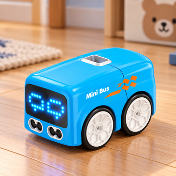 2.4G Super Mini Car – Interactive RC Mini Bus with LED Expressions