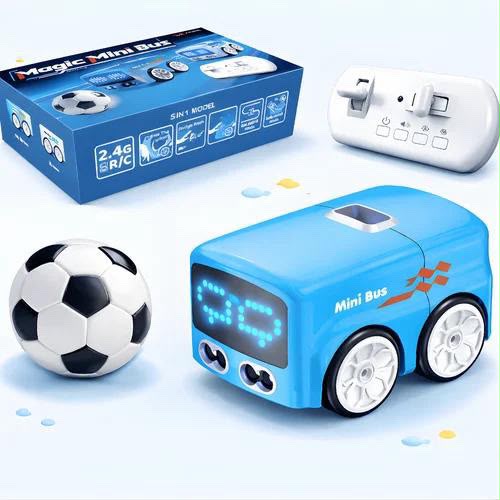 2.4G Super Mini Car – Interactive RC Mini Bus with LED Expressions