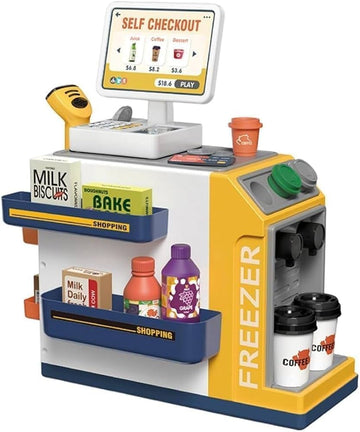 Coffee Shop & Supermarket 2-in-1
