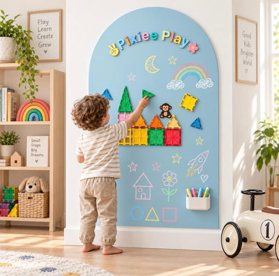 Magnetic Writeable Activity Wall for Kids