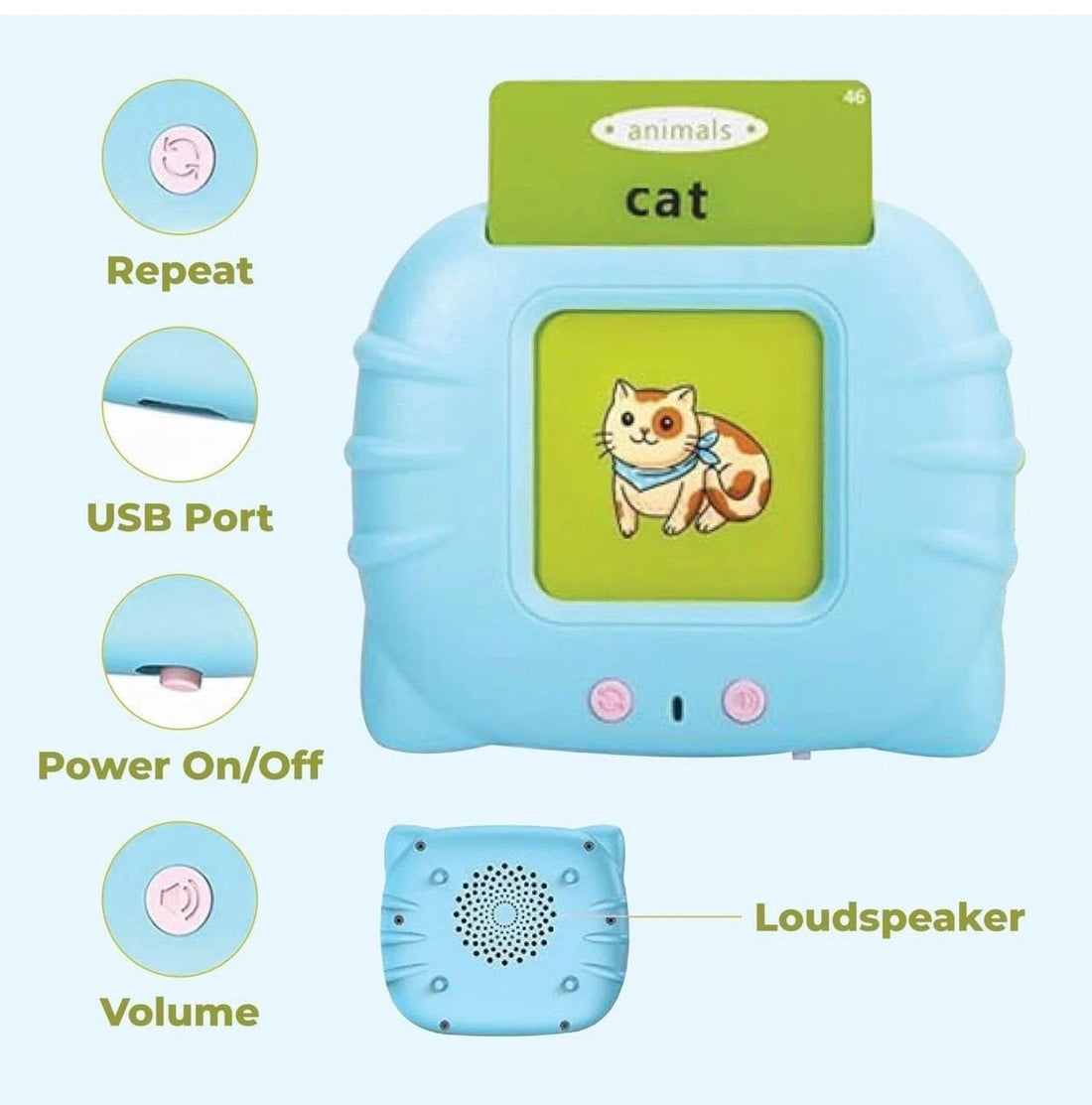 Talking Flash Card Reader