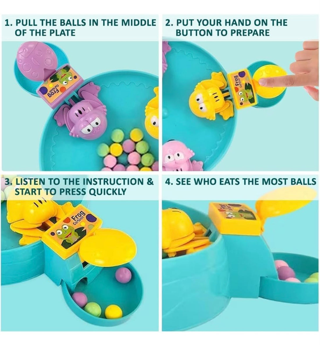 Hungry Frogs- Indoor Board Game